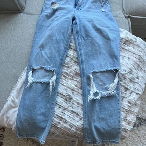Abercrombie & Fitch Ultra High Rise Straight Jeans